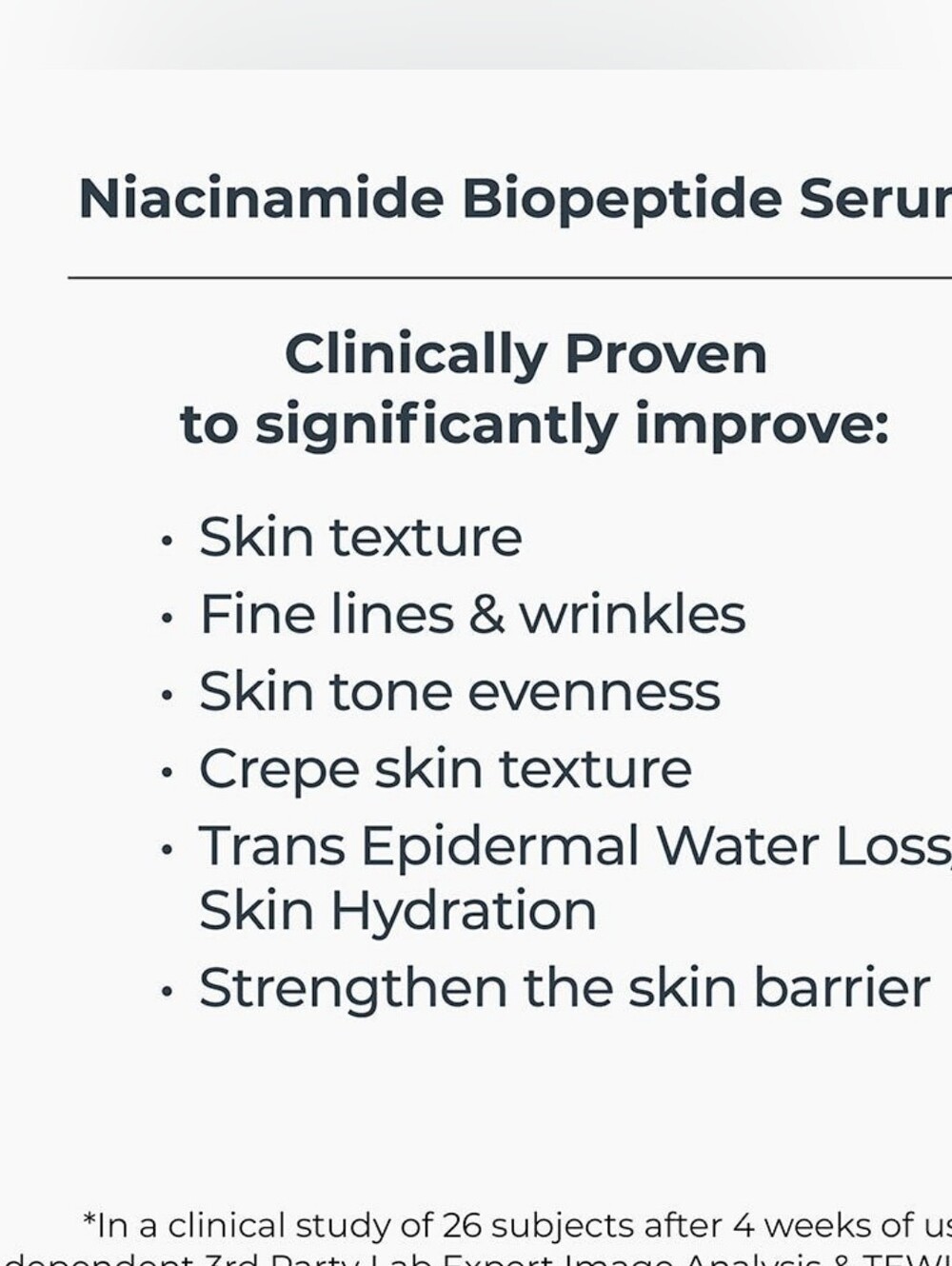 Nassif MD Firm & Smooth Niacinamide Biopeptide Serum 30 ml **New Sealed** - Picture 4 of 4